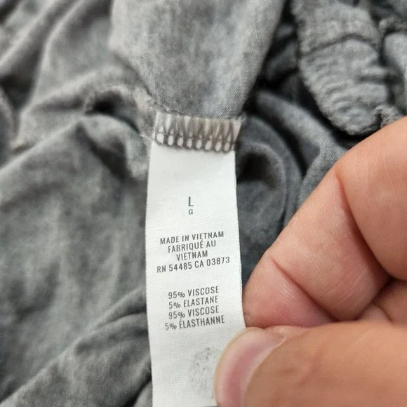 Aerie Jumpsuit Gray Drawstring Pockets Jogger Soft Loungewear Women's Size Large - Picture 4 of 12